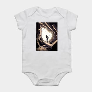 Being Courageous Confronting Fear No. 2 Baby Bodysuit